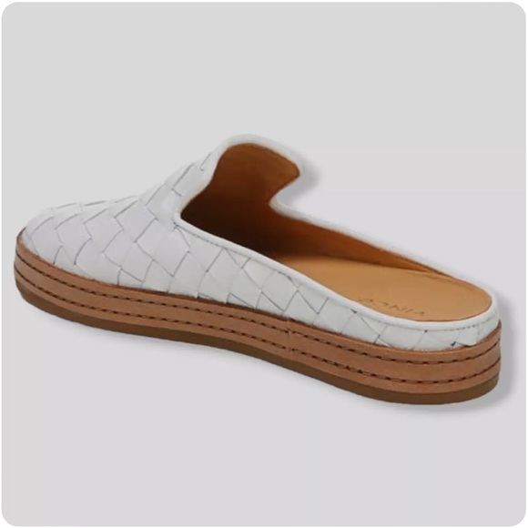 Vince Canella Woven Leather Mules - Picture 3 of 11